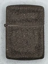 Vintage 1943-1945 WWII Black Crackle 3 Barrel Hinge Zippo Lighter Patent 2032695 picture