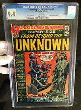1971 From Beyond the Unknown #8 CGC 9.4 WHITE Twin Cities Pedigree Adams Cover picture