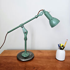 Vintage Fostoria Industrial Desk Lamp. Steampunk Desk Lamp. Antique Desk Lamp. picture