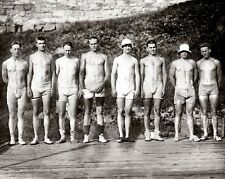 1914 YALE CREW TEAM PHOTO  Rowing  (172-a) picture