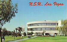 Vintage 1960s Postcard NEVADA STATE UNIVERSITY NSU Las Vegas Library RARE picture