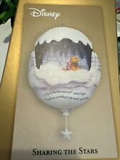Hallmark Ornament Disney Themed - SHARING THE STARS / Winnie The Pooh / 2004 NEW picture