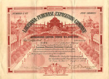 Louisiana Purchase Exposition Co. - General Stocks picture
