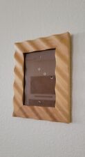 MCM Ruffled Solid Wood Picture Frame 10X8 for 7X5 Photo Vintage Stand/hanging  picture