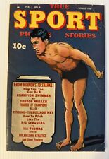 True Sport Picture Stories #2 1945 (VG) Golden Age picture