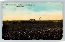 Dayton OH-Ohio, 5740 People Who Make National Cash Registers Vintage Postcard picture