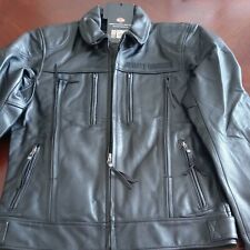 NWTs Harley Davidson Stone Men's  Leather  HD Leather Jacket  SMALL picture