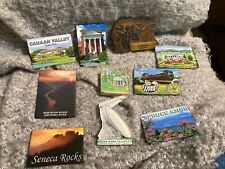 West Virginia State Tourist Attractions Refrigerator Magnet Bundle Of 10 picture