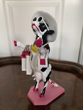 Cow Parade Alphadite, Goddess of Shopping #7721 Westland Giftware 2005 in Box picture