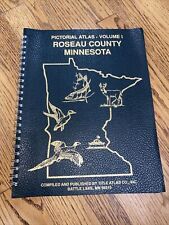 Vintage 1998 Pictorial Atlas Of Roseau County Vol 1 Minnesota Directory Map Book picture