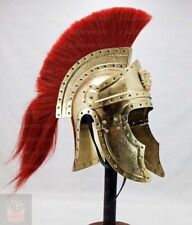 Medieval Roman Centurion Helmet Roman Design Engraved Helmet Reenactment Gift picture
