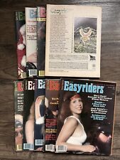 Vintage Easyriders Magazine 9 Issues 1980 picture
