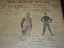 1906 NOVEMBER 10 THE BOSTON HERALD - CARLISLE VS. HARVARD TODAY - BH 136 picture