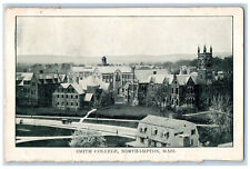 1909 Aerial View Smith College Northampton Massachusetts MA Antique Postcard picture