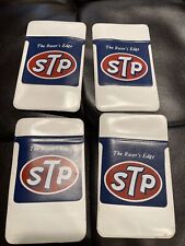 Lot of 4 Vintage STP The Racer's Edge Shirt Pocket Protector Pouch Pen Holder picture