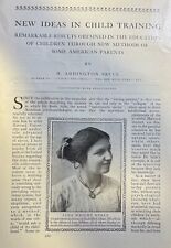 1911 Education New Ideas in Child Training Lina Wright Berle Leo Wiener picture