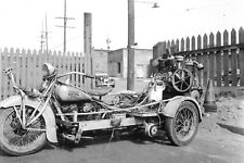 Indian Motorcycle Paint Machine-For Painting Lines on Street-Seattle, WA 1955 picture