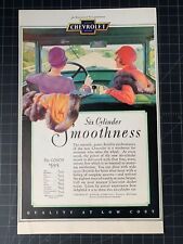 Vintage 1929 Chevrolet Print Ad picture