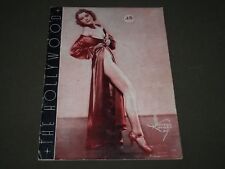 1937 THE HOLLYWOOD CABARET RESTAURANT PROGRAM - GREAT PHOTOS - J 3443 picture