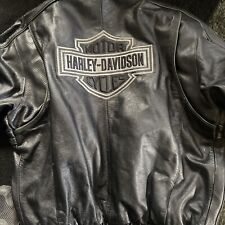 Medium Harley Davison Genuine Leather Motorcycle jacket picture