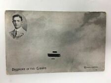 Early Aviation Postcard Brookins in the Clouds c. 1910 picture