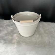 Rare Vtg. Bath & Body Works Bowl Ceramic Pail Great For LG.  Collector Piece picture