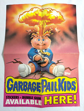 1985 Topps Garbage Pail Kids Original 1st Series 1 GPK OS1 Box POSTER Adam Bomb picture