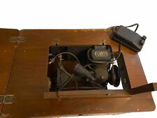 SINGER 128 Centennial Sewing Machine Build February 1951; No. 72 Cabinet Vintage picture
