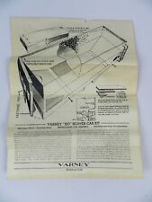 Vintage Varney Hopper Car Kit HO Assembly Instructions Model Railroad Company picture
