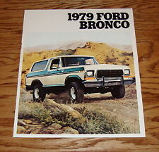 Original 1979 Ford Bronco Sales Brochure 79 picture