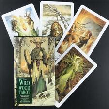 78PC The Wild Wood Tarot Cards Forecasting Deck Vintage Antique Cards Box Game picture