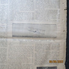 Aviation Wright Brothers Newspaper 1904 FIRST SELF PROP AEROPLANE CARRY MAN SUCC picture