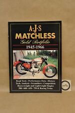 1945-1966 AJS Matchless Gold Portfolio Road Test Twins History Scramblers Book picture