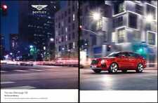 2018 2019 Bentley Bentayga Original 2-page Advertisement Print Art Car Ad J996A picture