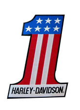 Harley Davidson Patch-American #1 Large Motorcycle Embroidery Patch picture