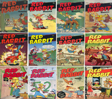 1947 - 1951 Red Rabbit Comic Book Package - 13 eBooks on CD picture