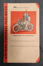 1930s ORIGINAL HARLEY DAVIDSON SAVINGS PURCHASE PASS BOOK picture