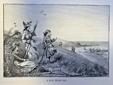 1880 Fish and Men in the Maine Islands Orr's Island Monhegan Island Deer Island picture