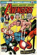 The Avengers Comic No 117, November 1973, Vintage Marvel Comic, High Grade picture