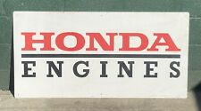 HONDA ENGINES Large Metal Sign 48X24 Inches picture