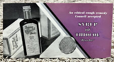 1920s-1930s ROCHE SYRUP OF THIOCOL ADVERTISEMENT ETHICAL COUTH REMEDY picture