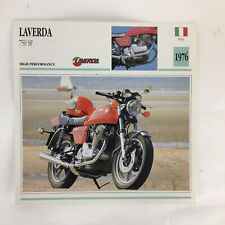 Laverda 750 SF - 1976 Spec Sheet Info Card  picture