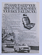 1973 Volvo Sedan 4 Door Vintage Back Is Killing You Original Print Ad picture