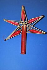 vitage Soviet Russian Christmas Tree Topper STAR toy  ornaments 70s USSR picture