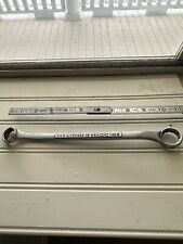VERY RARE vintage Craftsman “Whitworth” offset box end -v- wrench 3/8 W X 7/16 W picture