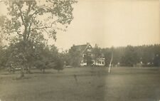 RPPC of house on large estate Forest and hills pm 1927 Postcard picture