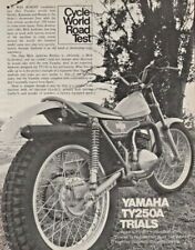 1974 Yamaha TY250A Trials - 5-Page Vintage Motorcycle Road Test Article picture