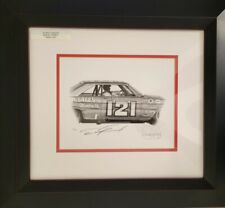 Dan Gurney winning at Riverside Nascar Autographed by Dan Gurney picture