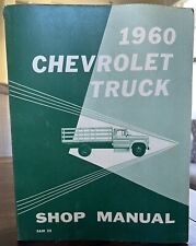 1960 Chevrolet Truck Shop Manual General Motors Original picture