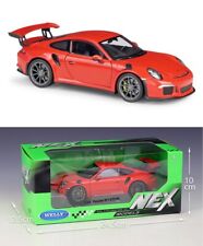 WELLY 1:24 2016 Porsche 911 GT3 RS Alloy Diecast Vehicle Car MODEL TOY Collect picture